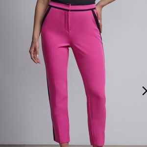 NWOT New York and Co Mid-Rise Side Stripe Ankle Pant